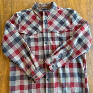 Pendleton Men's Button-Down Flannel - 100% Wool